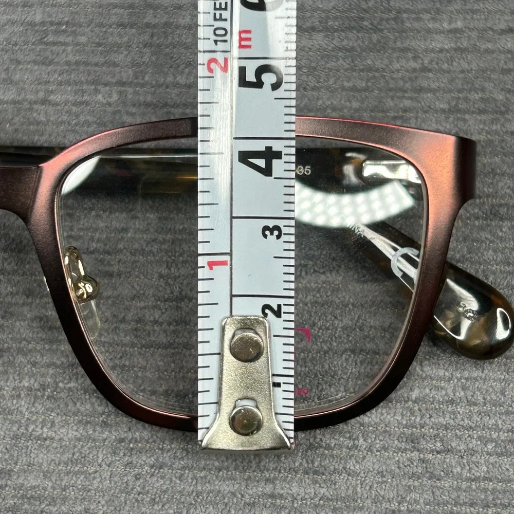 Diane von Furstenberg DVF8051 210 Burgundy Tortoise Y2k Eyeglasses 49-16-135